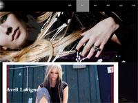 明星介绍艾薇儿带flash