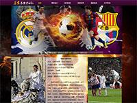 皇马足球队介绍带主页psd