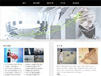 财经类个人主页带动画