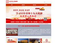 北京市政府网站带动画 报告