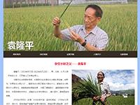 袁隆平纪念网站